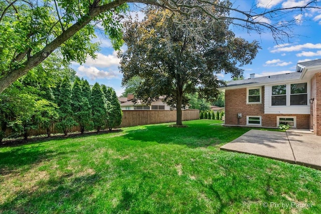 27W075 Fleming Dr, Winfield, IL 60190 - view of yard featuring a patio area