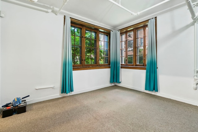 1360 E Madison Park Unit B, Chicago, IL 60615 - carpeted empty room with baseboards