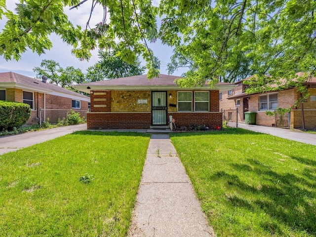 14732 Dorchester Ave, Dolton, IL 60419 - view of front facade with brick siding