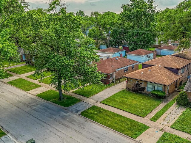 14732 Dorchester Ave, Dolton, IL 60419 - drone / aerial view