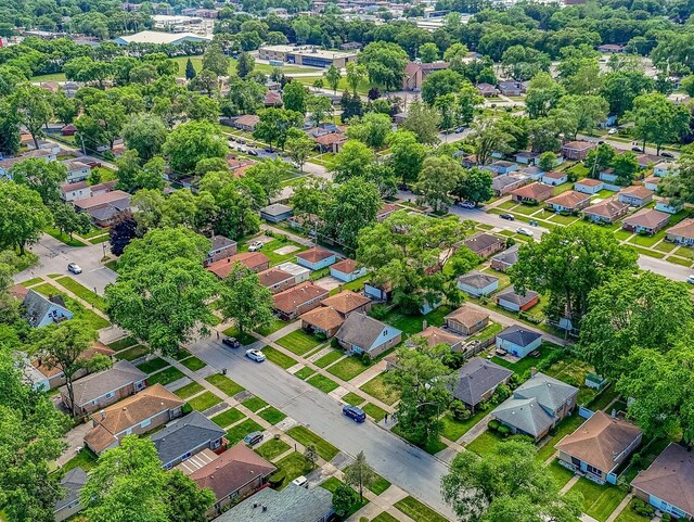 14732 Dorchester Ave, Dolton, IL 60419 - aerial view of property's location with nearby suburban area
