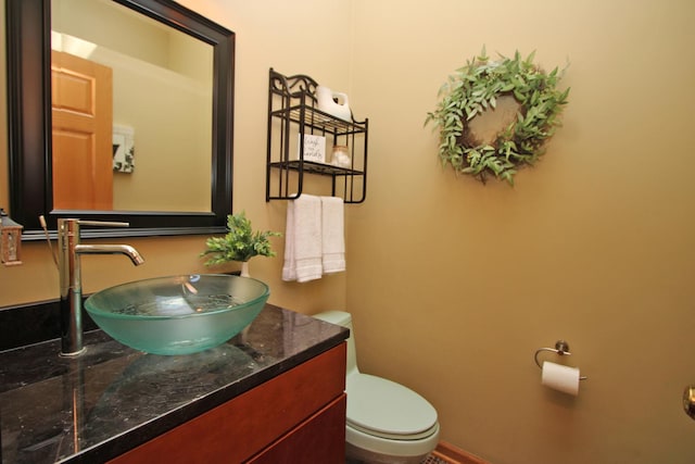135 Miller Rd, Lake Zurich, IL 60047 - bathroom featuring vanity and toilet