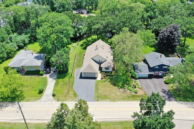135 Miller Rd, Lake Zurich, IL 60047 - view from above of property