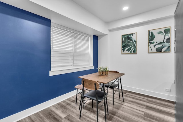 5335 N California Ave Unit 103, Chicago, IL 60625 - dining room with wood finished floors and recessed lighting