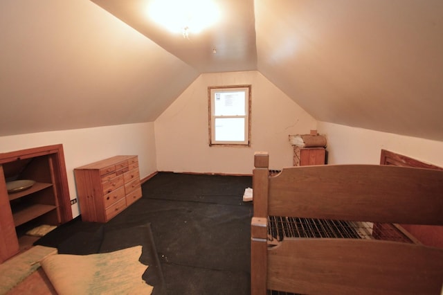 1509 Morris Ave, Berkeley, IL 60163 - bedroom with carpet flooring and vaulted ceiling