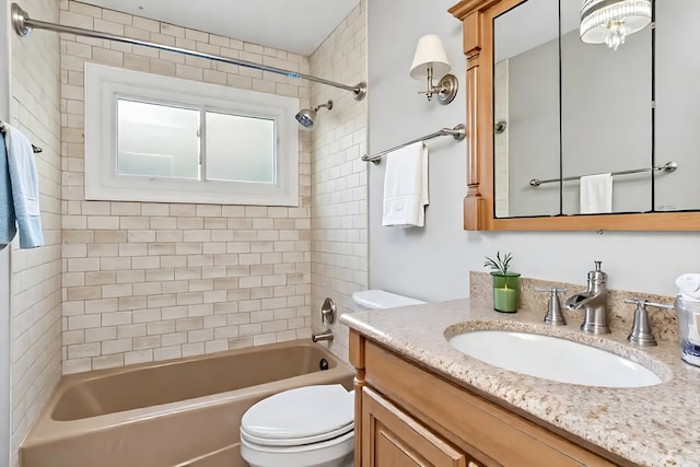 1902 N Washington St, Wheaton, IL 60187 - bathroom with vanity and shower / bath combination