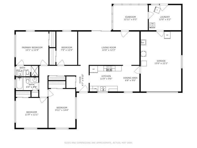 1902 N Washington St, Wheaton, IL 60187 - view of home floor plan