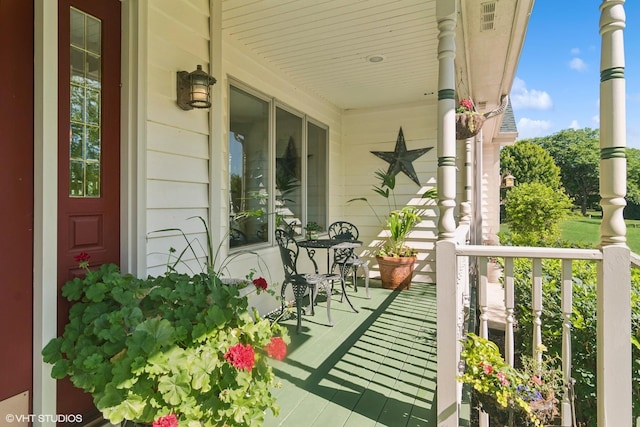 10305 Ridge Ln, Huntley, IL 60142 - view of covered porch