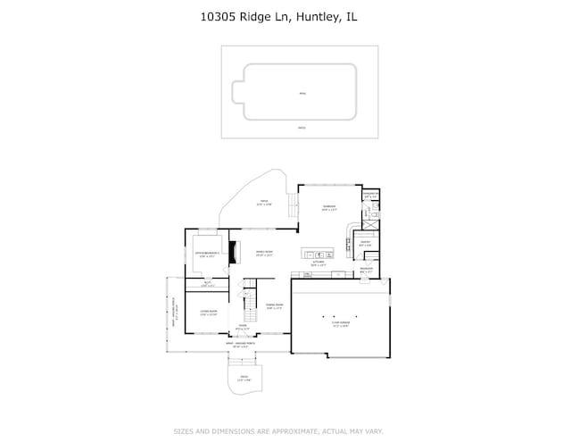 10305 Ridge Ln, Huntley, IL 60142 - view of property floor plan