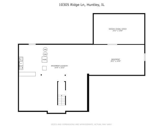 10305 Ridge Ln, Huntley, IL 60142 - view of floor plan / room layout
