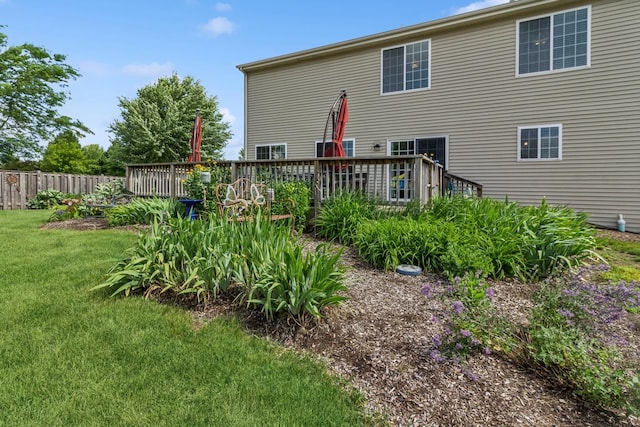 774 Dover St, Pingree Grove, IL 60140 - rear view of house with a deck