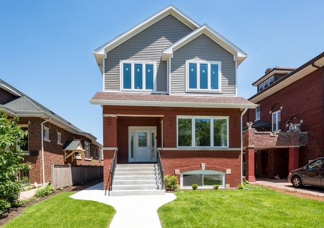 4141 N Dickinson Ave, Chicago, IL 60641 - view of front of house with brick siding