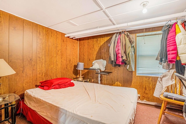 4438 N Moody Ave, Chicago, IL 60630 - bedroom featuring wooden walls