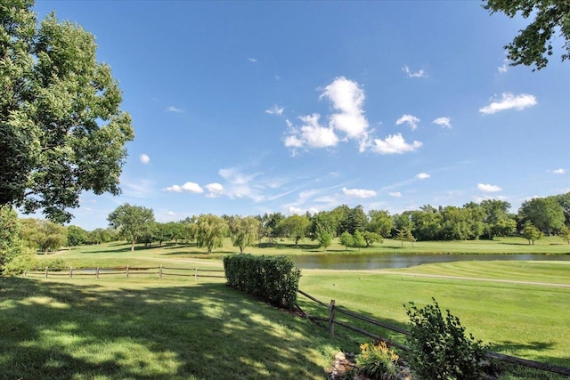 1505 Della Dr, Hoffman Estates, IL 60169 - view of home's community with a water view, view of golf course, and view of scattered trees