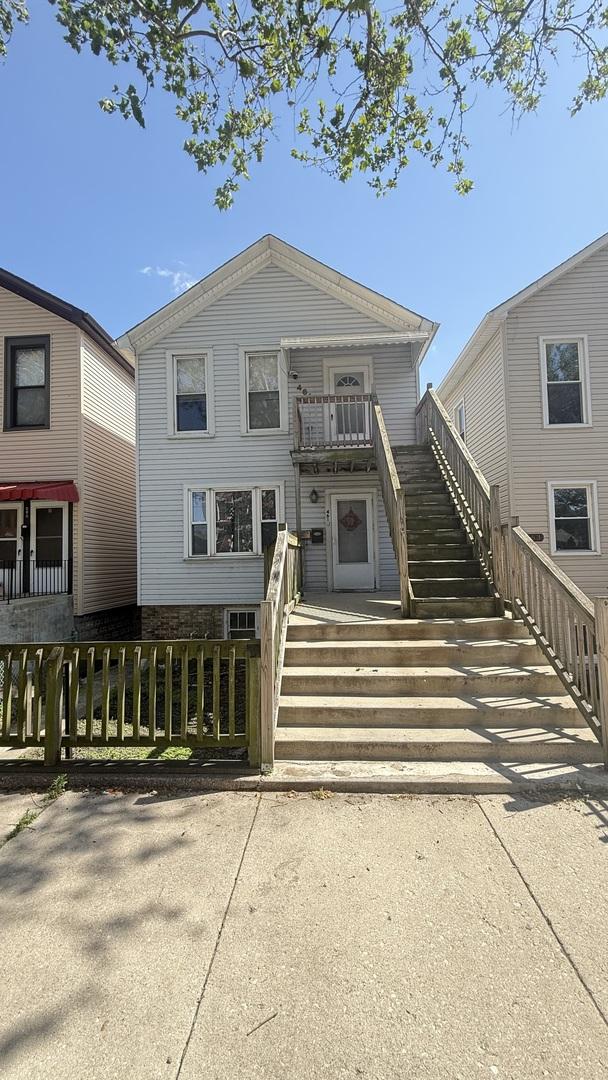 461 W 28th Pl, Chicago, IL 60616 - view of front of house featuring stairs