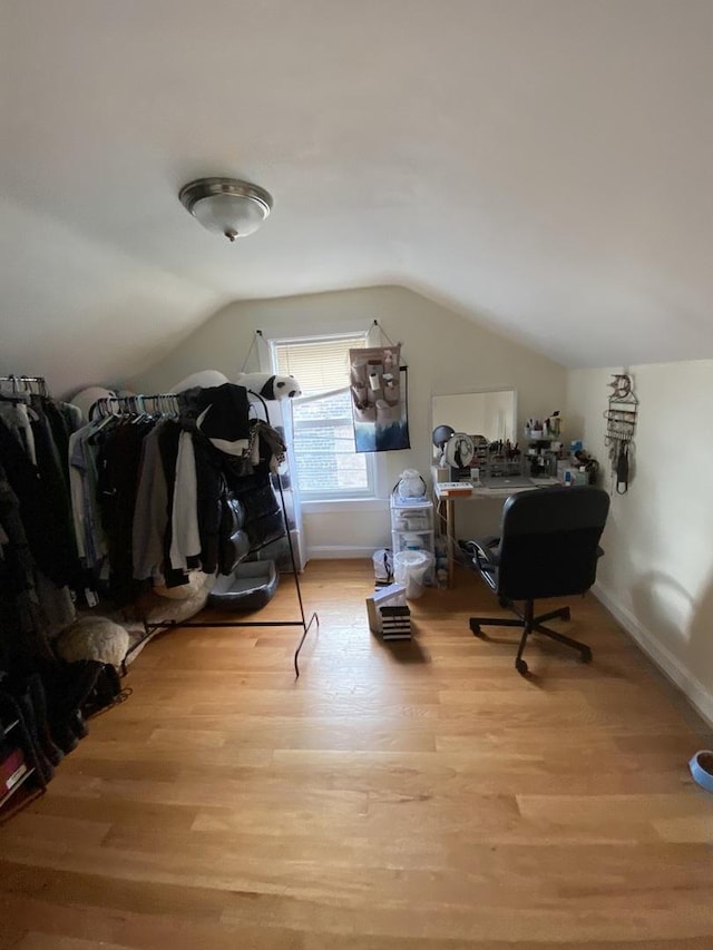 461 W 28th Pl, Chicago, IL 60616 - office space with wood finished floors and lofted ceiling