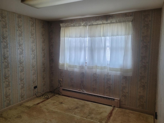 16030 Gauger Ave, Harvey, IL 60426 - unfurnished room with baseboard heating