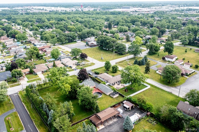 5821 W 127th St, Palos Heights, IL 60463 - aerial view of property's location with nearby suburban area