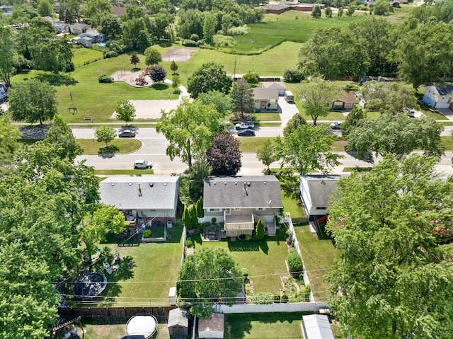 215 S Park Blvd, Streamwood, IL 60107 - aerial perspective of suburban area
