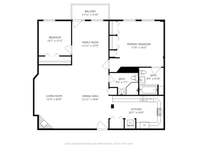 1215 W Gunnison St Unit 202, Chicago, IL 60640 - view of room layout
