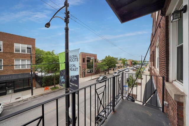 3002 W Montrose Ave Unit 2A, Chicago, IL 60618 - view of balcony