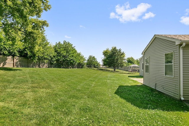 895 Fieldside Ln, Aurora, IL 60504 - view of fenced yard