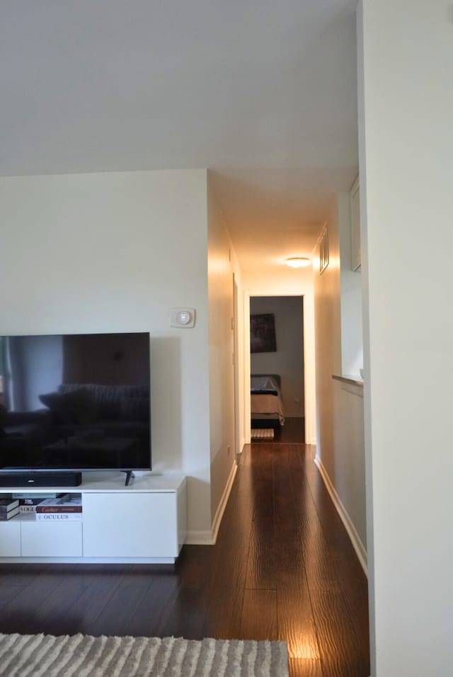 8234 Portsmouth Dr Unit D, Darien, IL 60561 - hall featuring hardwood / wood-style floors
