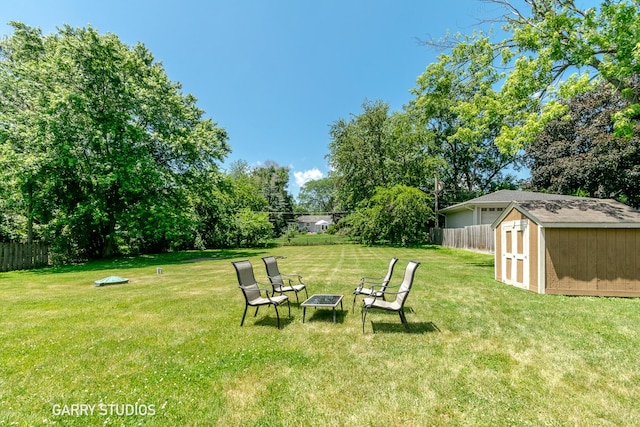 2N436 Bernice Ave, Glen Ellyn, IL 60137 - view of yard with a shed