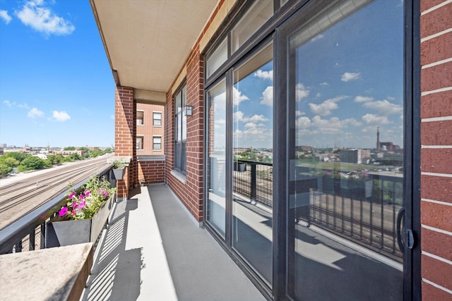 811 W 15th Pl Unit 709, Chicago, IL 60608 - balcony featuring a view of city