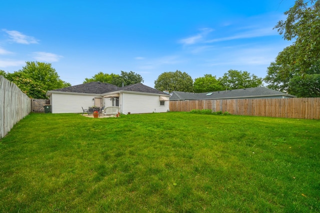 750 Shady Ln, Aurora, IL 60506 - fenced backyard featuring a patio area