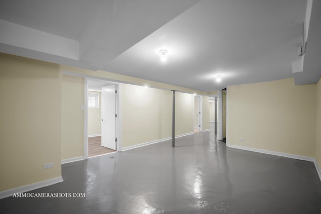 11402 S Calumet Ave, Chicago, IL 60628 - finished below grade area featuring baseboards