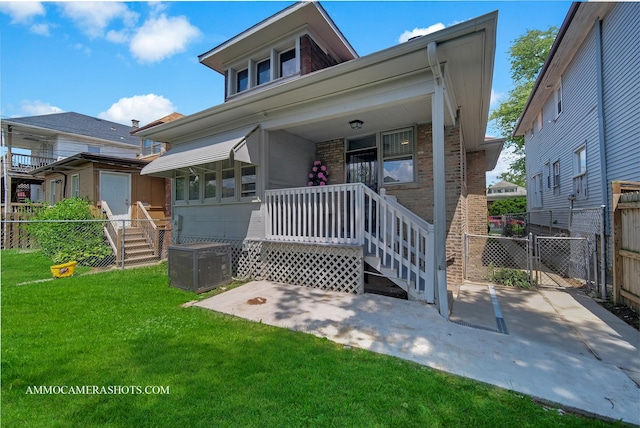 11402 S Calumet Ave, Chicago, IL 60628 - view of front of house with a gate and brick siding
