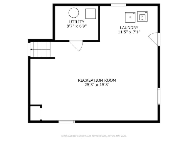 12830 S Carpenter St, Calumet Park, IL 60827 - view of home floor plan