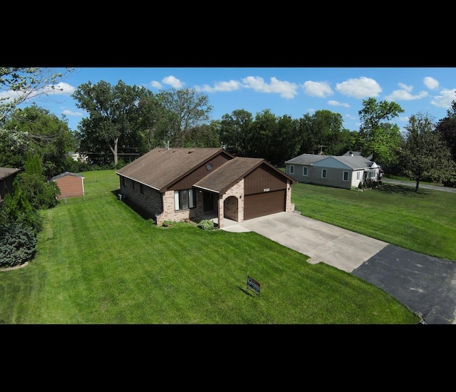 7121 Oak Grove Ave, Justice, IL 60458 - aerial view of property and surrounding area