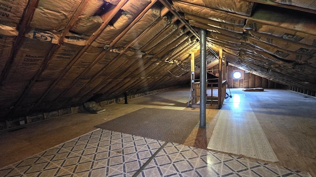 7121 Oak Grove Ave, Justice, IL 60458 - view of unfinished attic