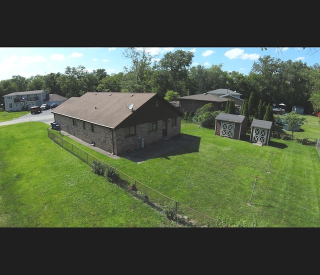 7121 Oak Grove Ave, Justice, IL 60458 - drone / aerial view