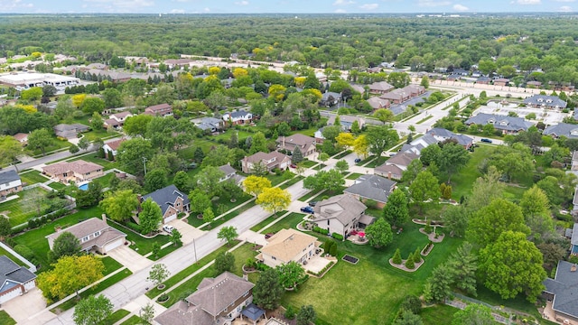 172 Hamilton Ave, Frankfort, IL 60423 - aerial view of property's location featuring nearby suburban area and a heavily wooded area