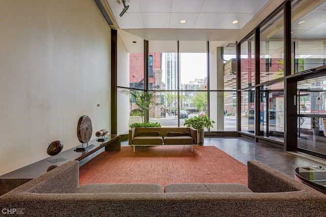 1560 N Sandburg Ter Unit 4301-4303, Chicago, IL 60610 - lobby featuring a wall of windows