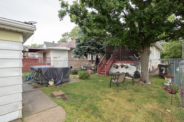 96 Interocean Ave, South Chicago Heights, IL 60411 - view of yard