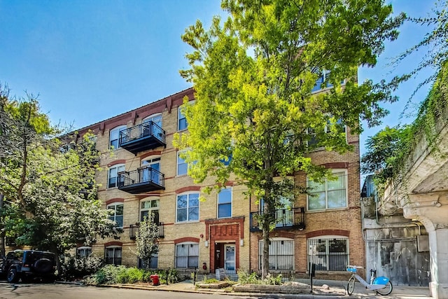 1740 N Maplewood Ave Unit 301, Chicago, IL 60647 - view of apartment building / complex