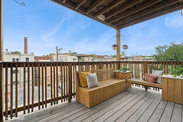 4637 N Drake Ave Unit 3, Chicago, IL 60625 - view of wooden terrace