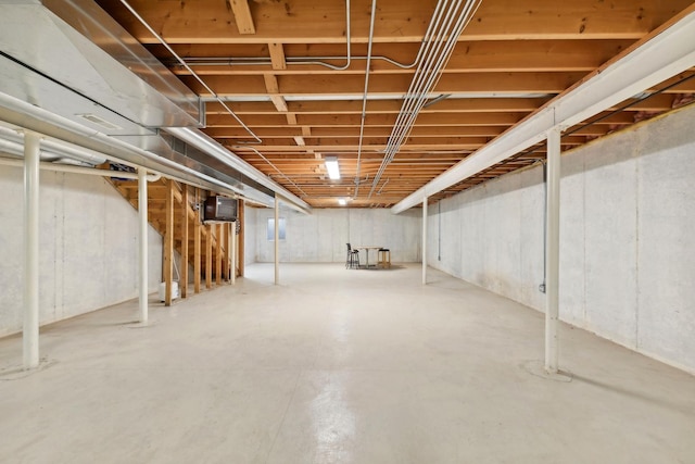 484 W Haleys Hill Ct, Palatine, IL 60074 - view of unfinished below grade area