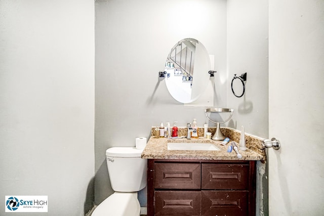1137 Court A Dr, Hanover Park, IL 60133 - bathroom featuring vanity and toilet