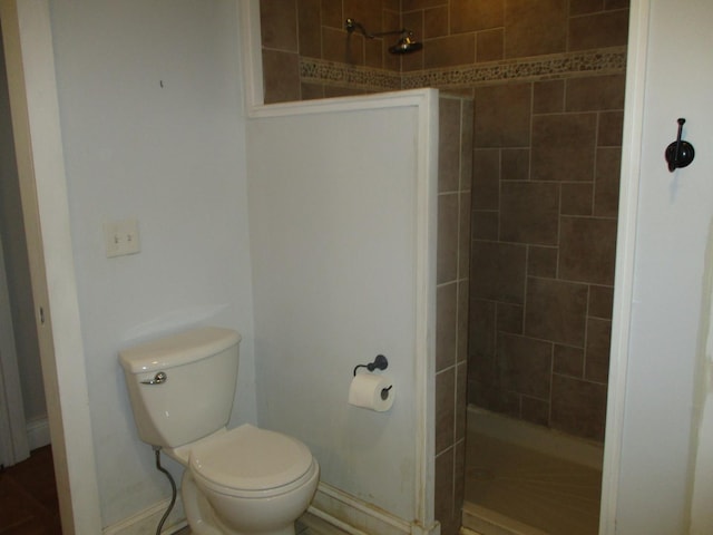 1110 Wacker Dr, Ottawa, IL 61350 - bathroom with a shower stall and toilet
