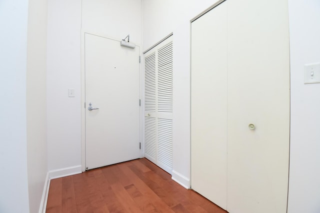 1101 S State St Unit 407, Chicago, IL 60605 - hallway with light wood-type flooring and baseboards