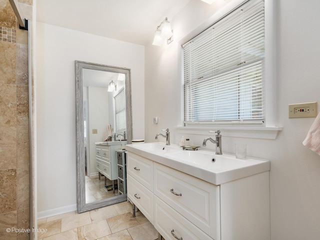 711 Bryant Ave, Barrington, IL 60010 - bathroom with double vanity