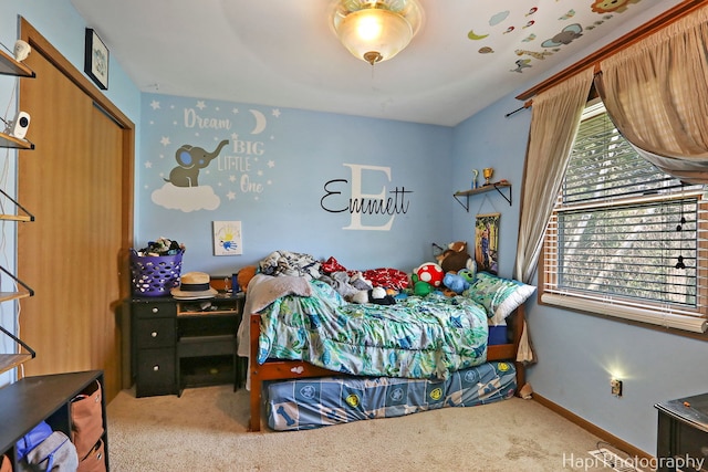 7523 Hickory, Wonder Lake, IL 60097 - bedroom with carpet flooring and baseboards