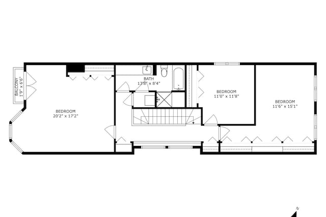 1725 N Fremont St, Chicago, IL 60614 - view of home floor plan