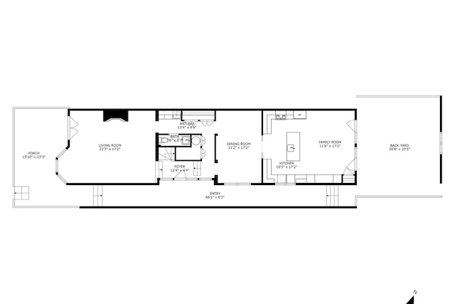 1725 N Fremont St, Chicago, IL 60614 - view of room layout