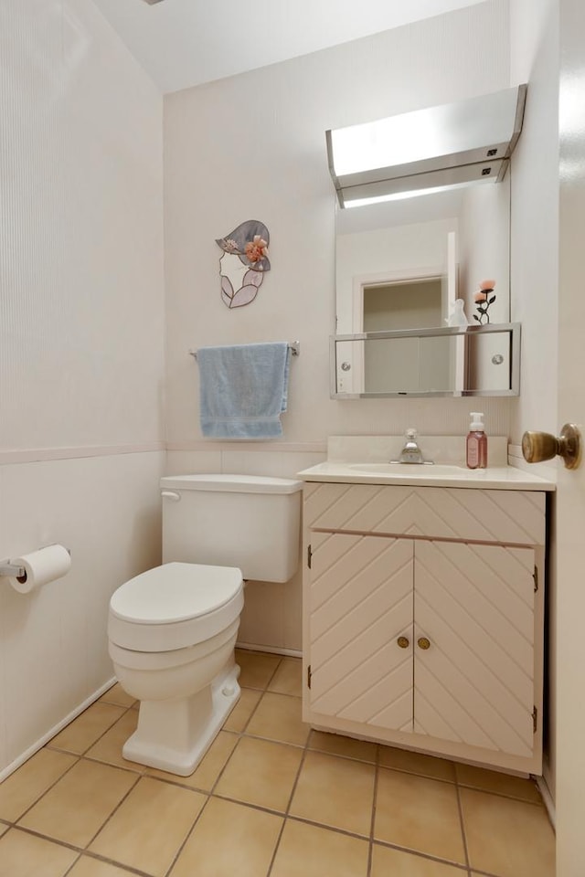 57 Brantwood Ave, Elk Grove Village, IL 60007 - bathroom featuring vanity and tile patterned floors